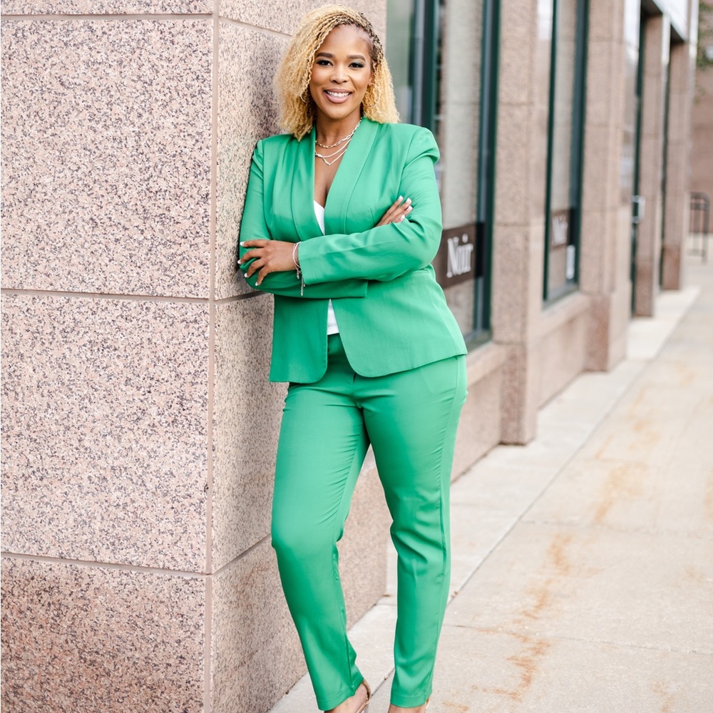 Money Green Bo$$ Suit